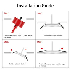 RVZONE hole puncher included for easy mounting holes.