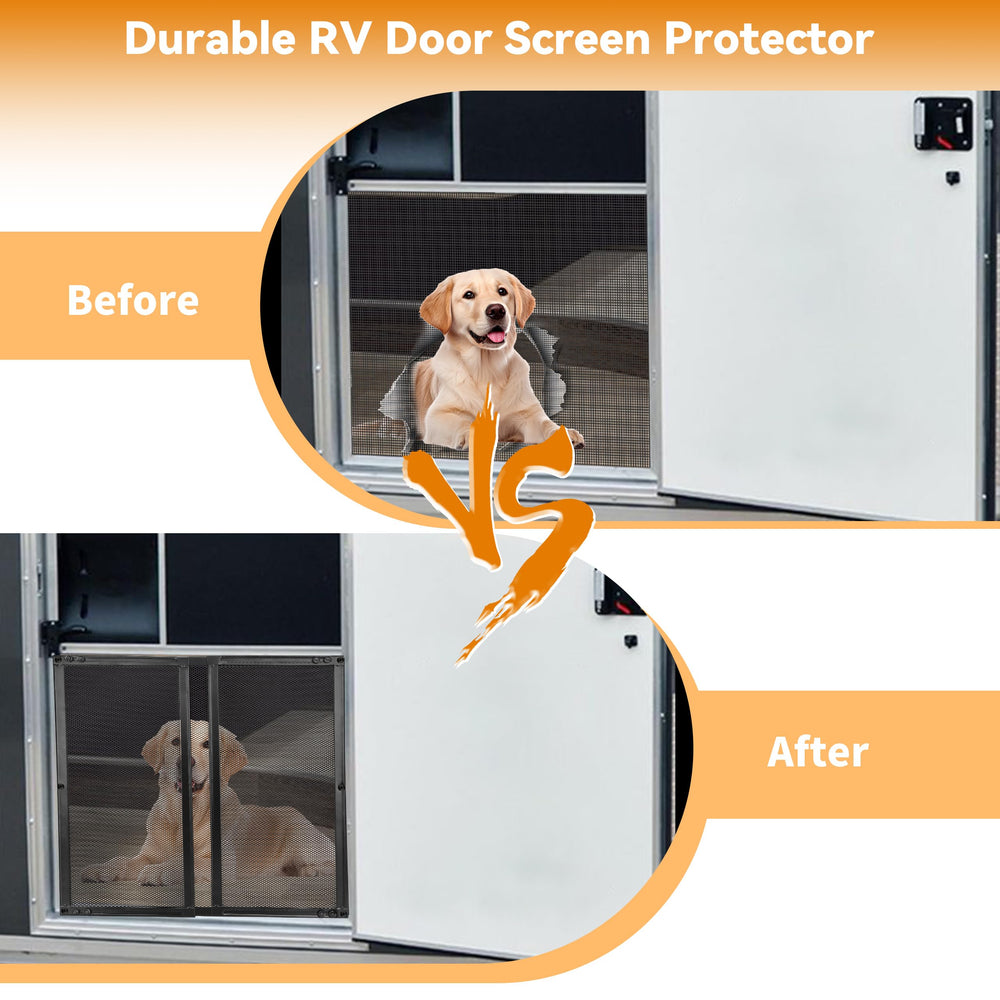 RVZONE Versatile Entry Door Guard for RVs and homes.
