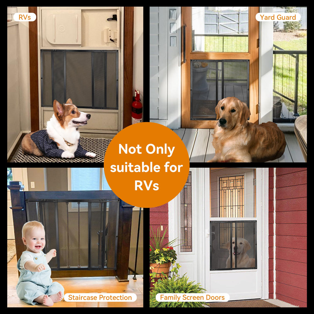 RVZONE Wide Fit Range 21-35 inches fits many doors.