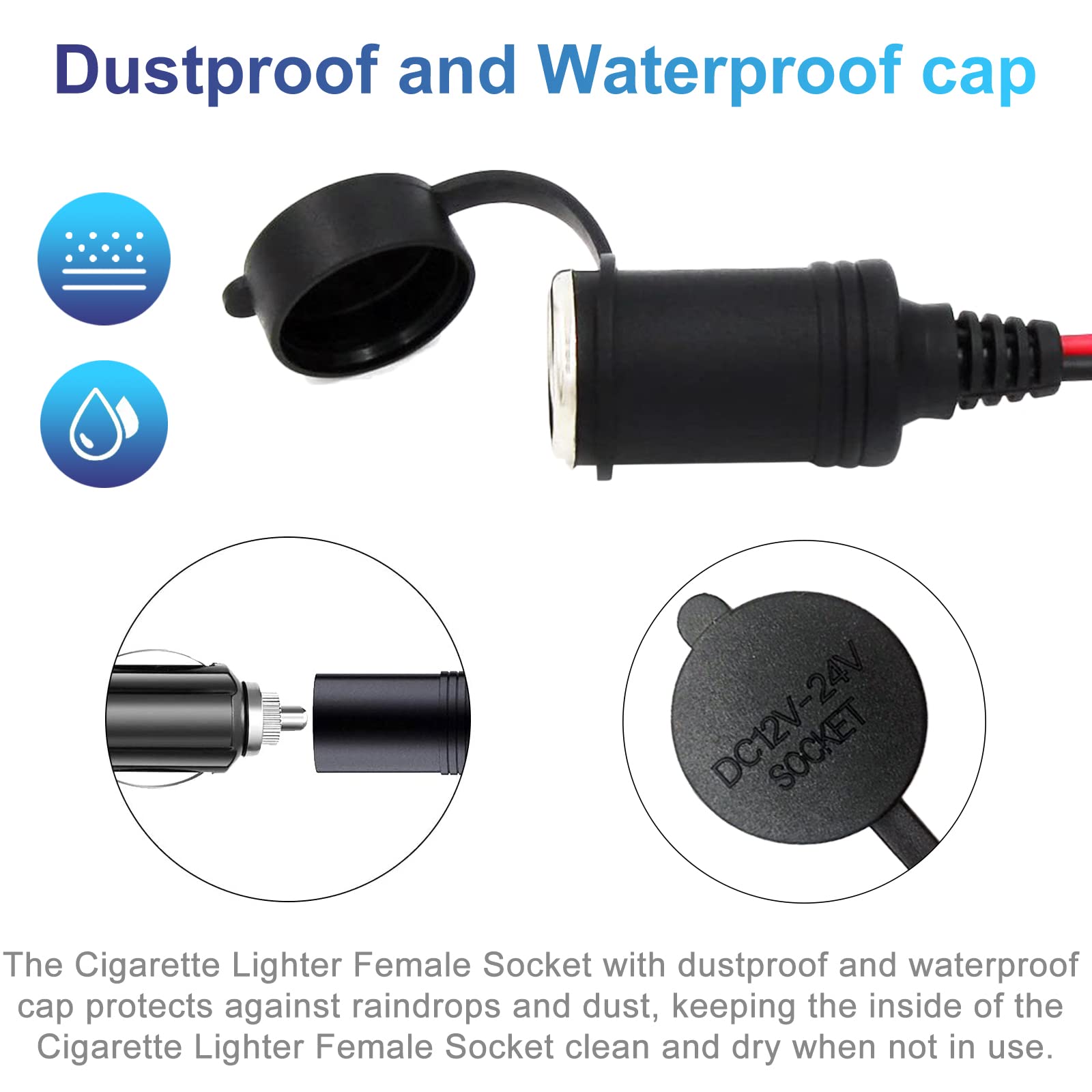 RWUJILONG bakelite plug underscores robust, heat-resistant construction.