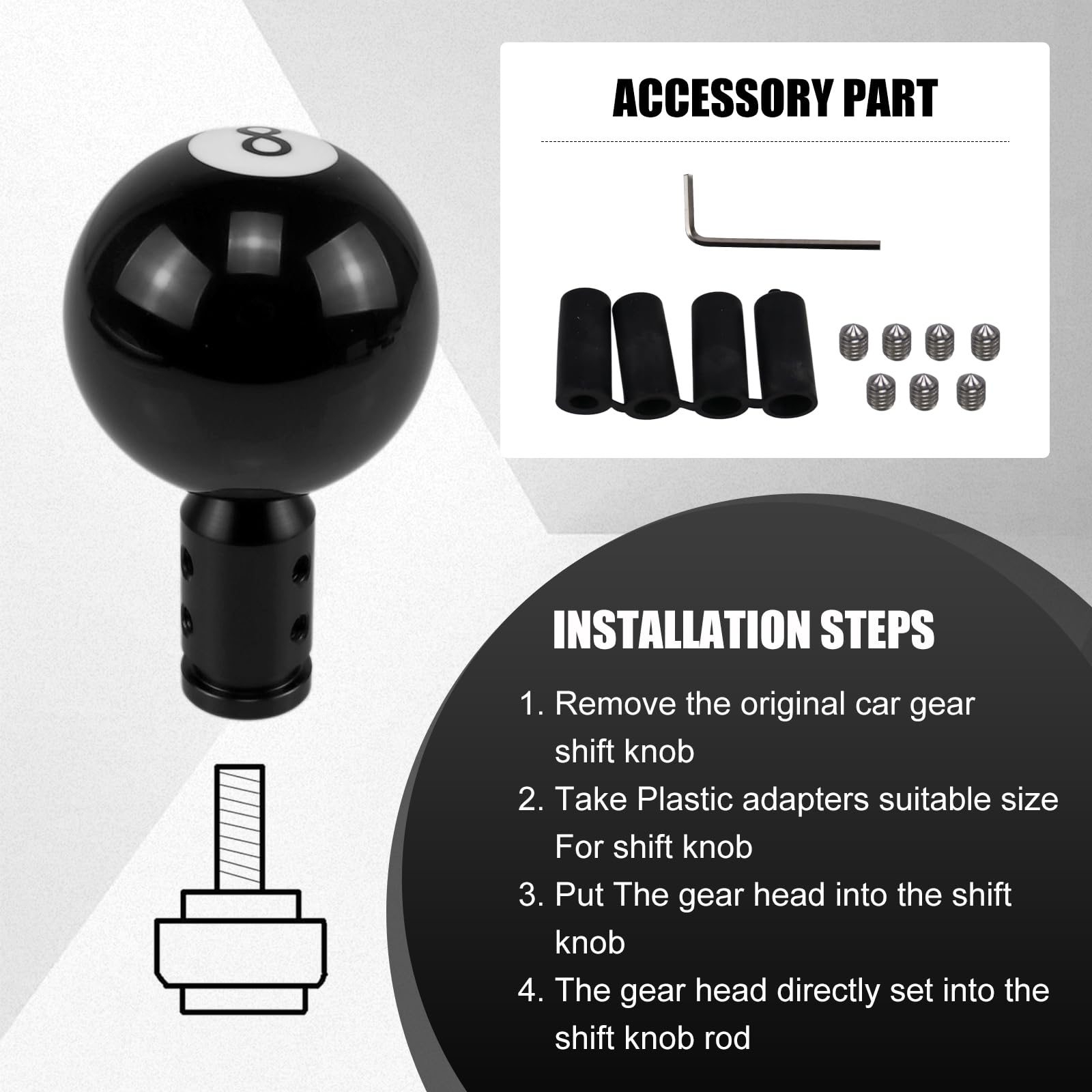 RYANSTAR Aluminum Adapter close-up highlights strength and corrosion resistance.