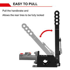 RYANSTAR CNC aluminum handbrake body resists rust and fading