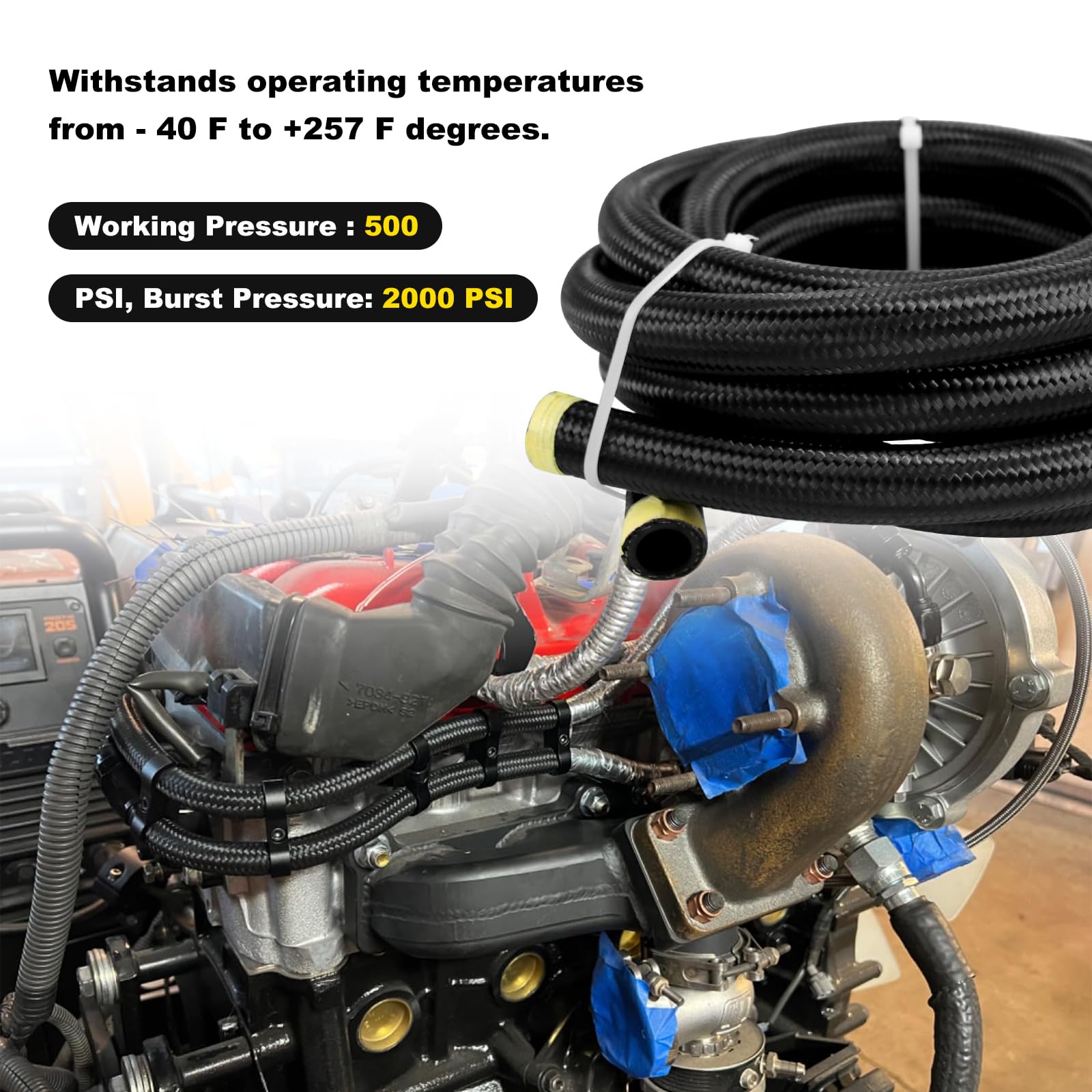 RYANSTAR RACING bundle supports coolant, oil, diesel, and more in automotive systems.