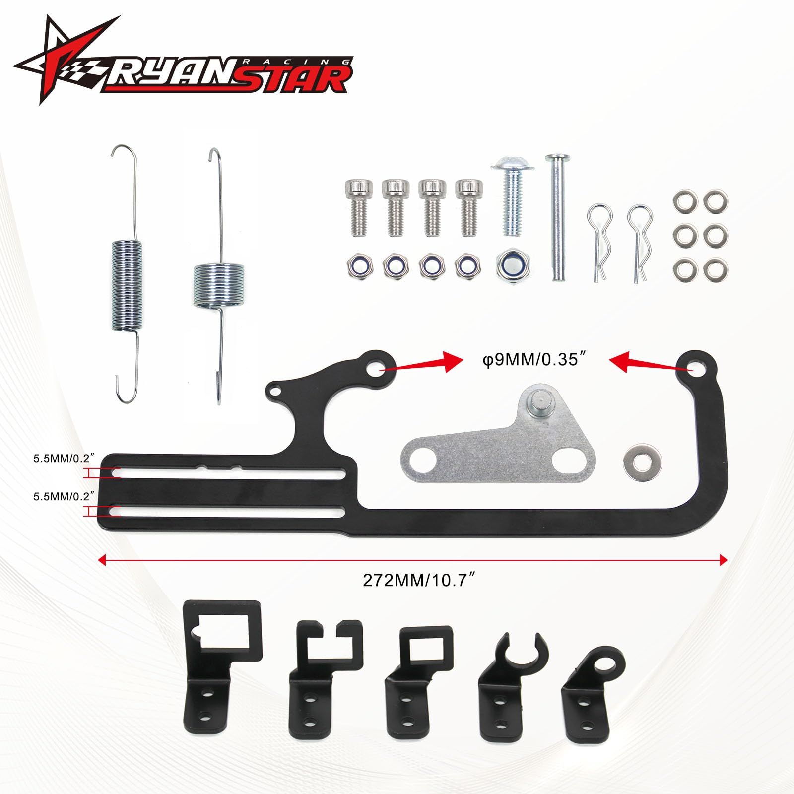 RYANSTAR RACING EZ-EFI adapter supports seamless throttle body integration.