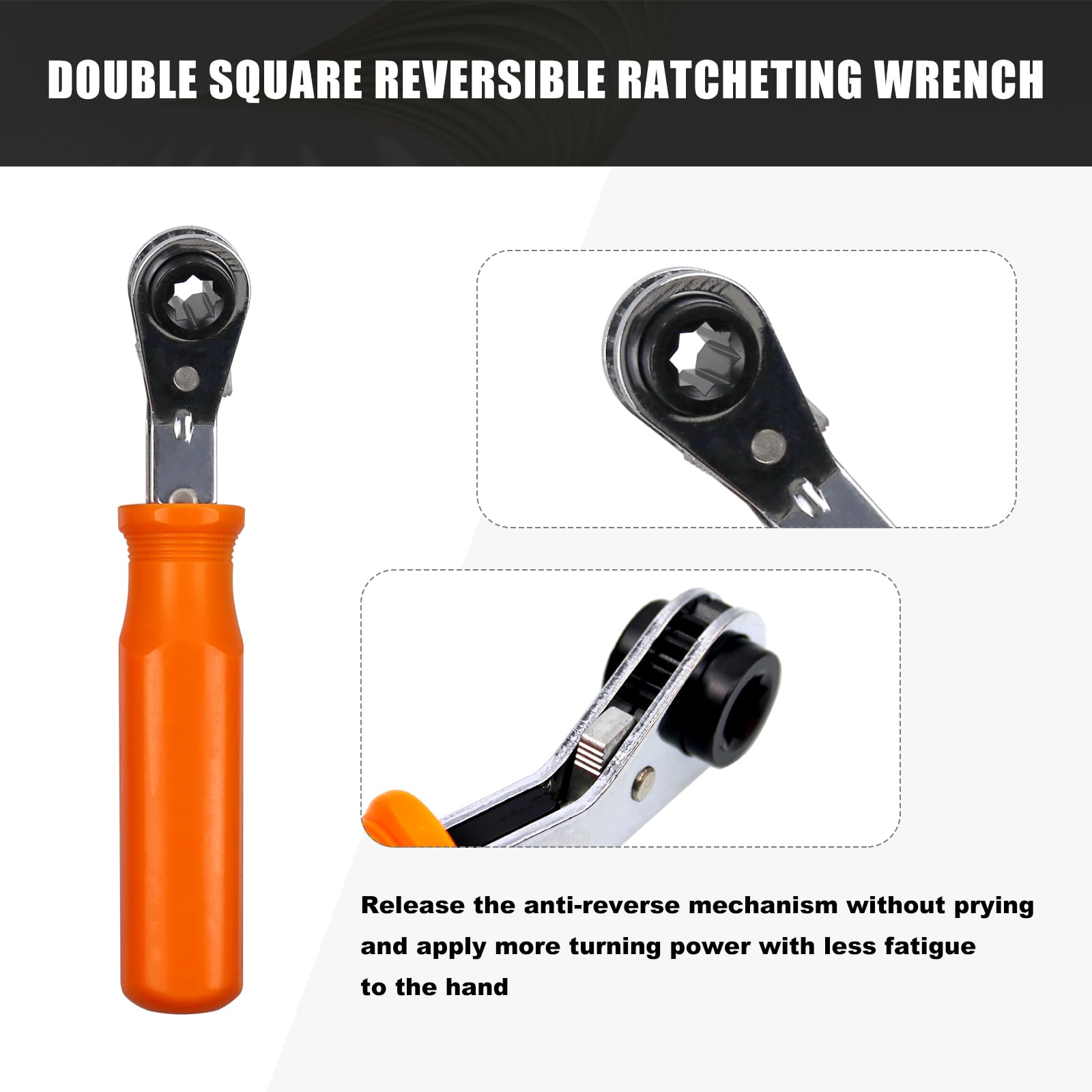 RYANSTAR RACING Wrench with side mounted forward and reverse lever enables simple operation