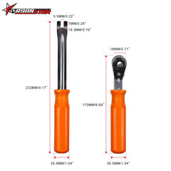 RYANSTAR RACING Fork End Release Tool under pawl for hands-free brake tension release