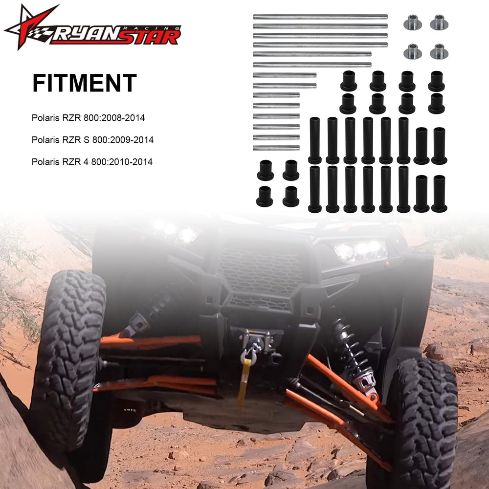 RYANSTAR RACING HDPE A-Arm Bushing Kit packaging keeps parts organized and ready