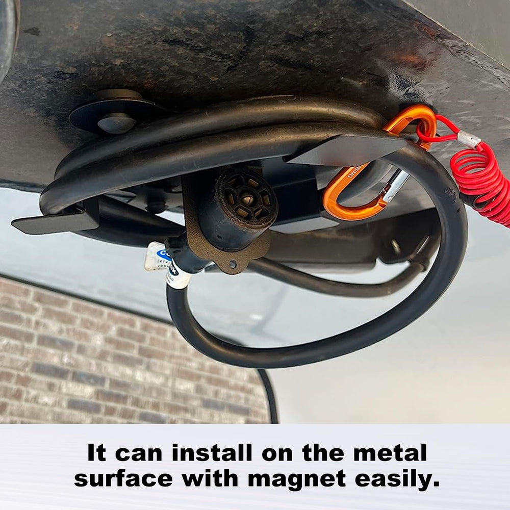 RYANSTAR RACING magnetic pin cushion box adds secure cord storage on the road