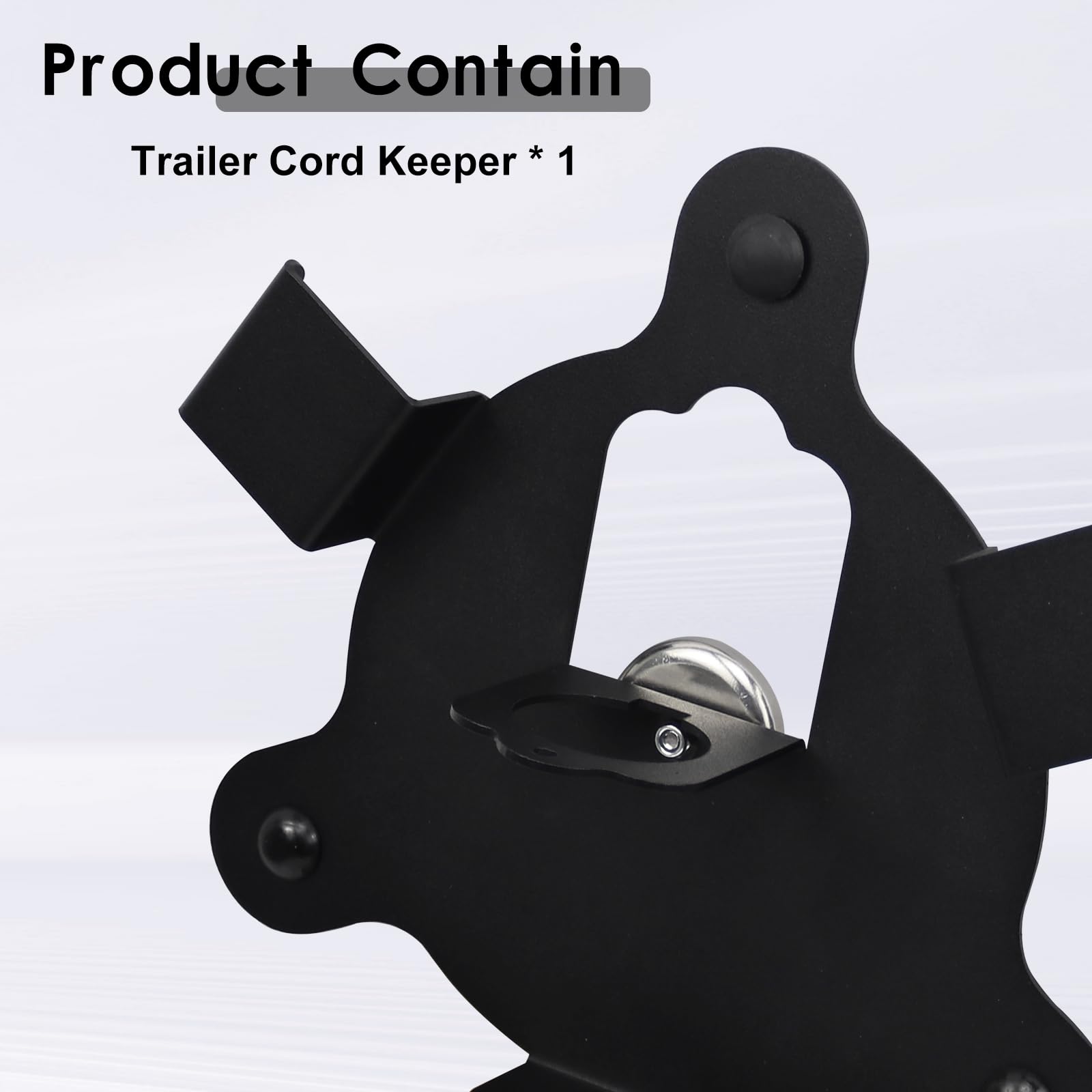 RYANSTAR RACING perfect-fit 7-way trailer wiring bracket integrates neatly with trailers