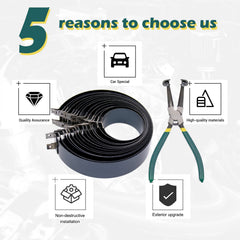 RYANSTAR RACING piston ring pliers aid smooth installation and accurate compression.