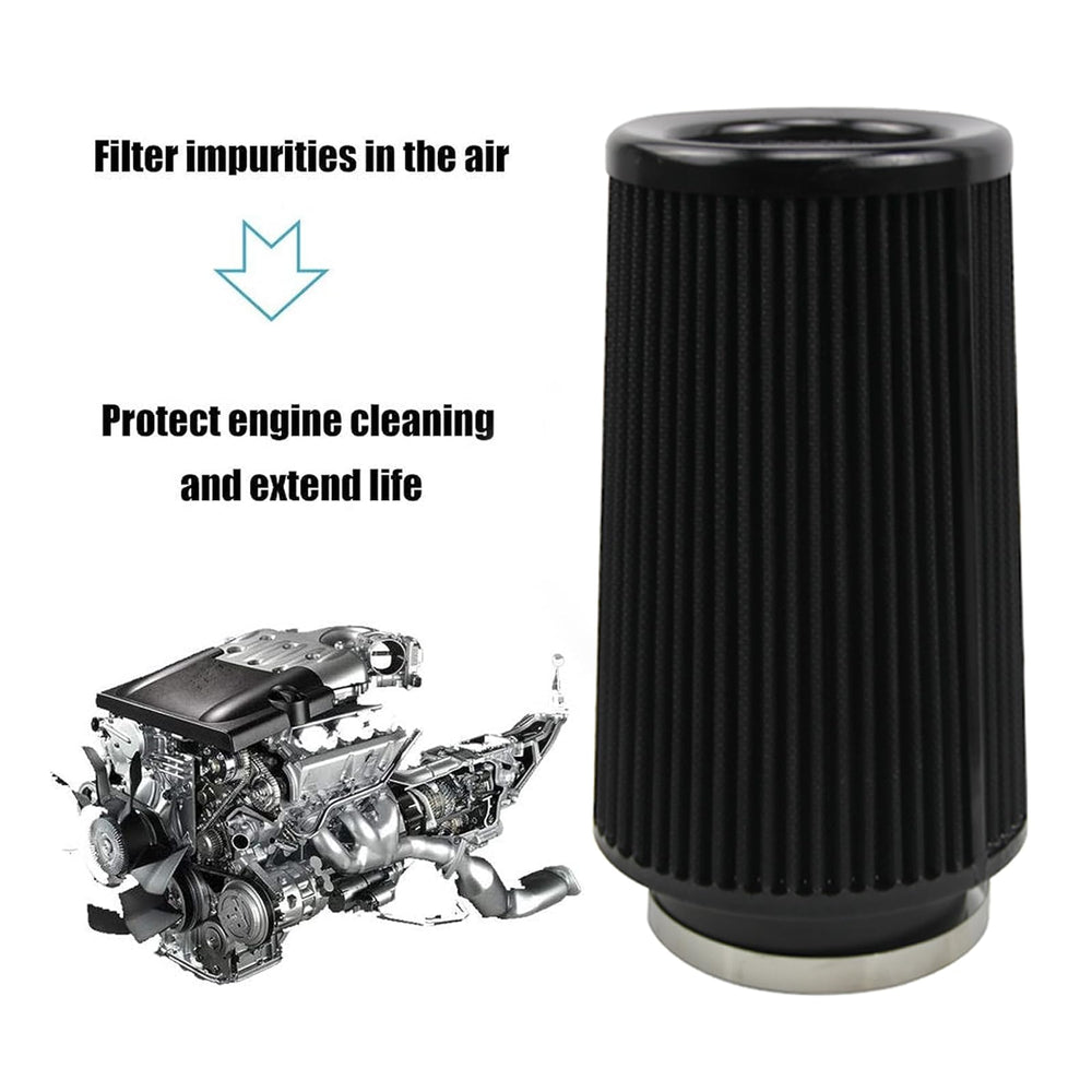 RYANSTAR three-adapter set enables easy fit across different intake sizes.
