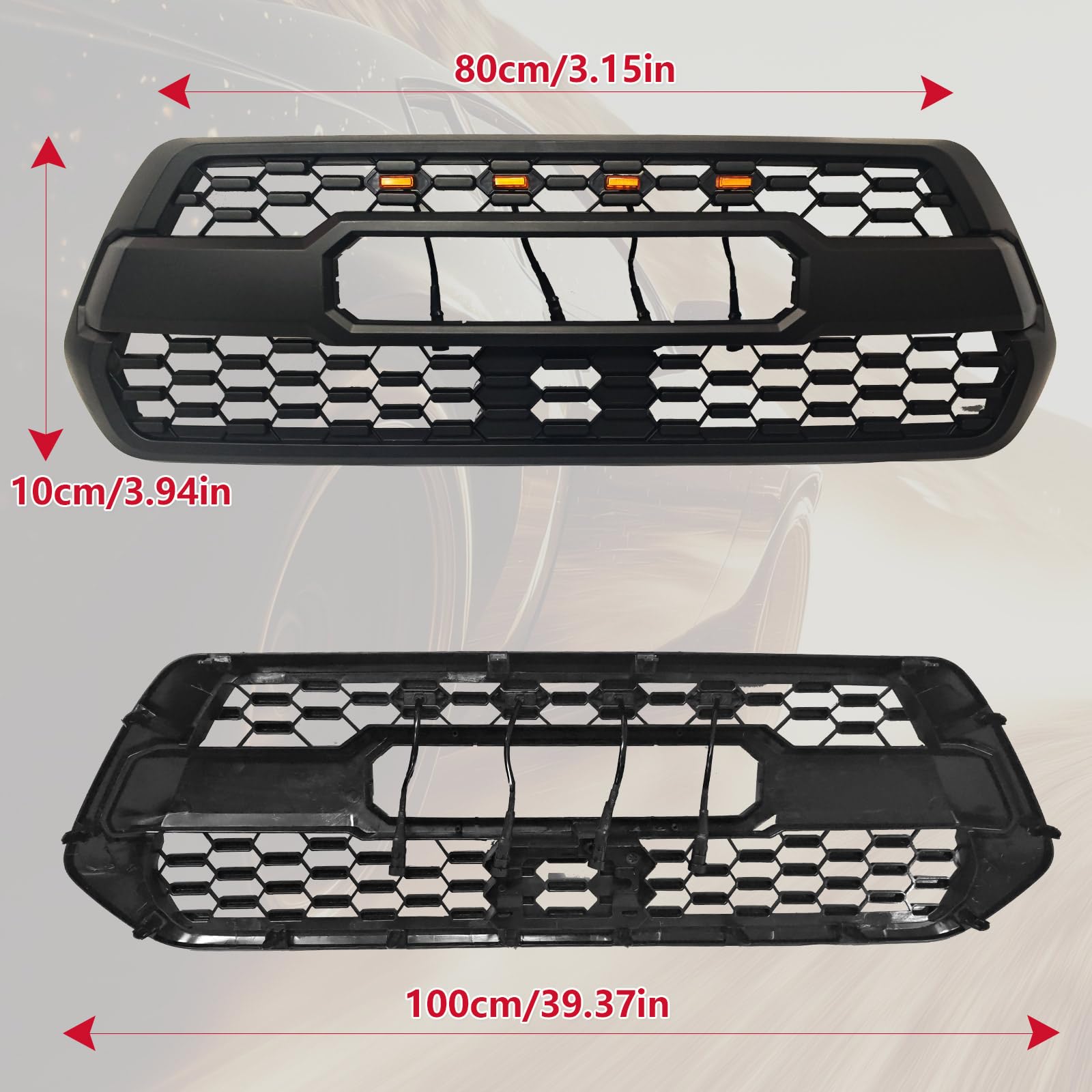 Ryansunoro air intake grille letters aid model identification.