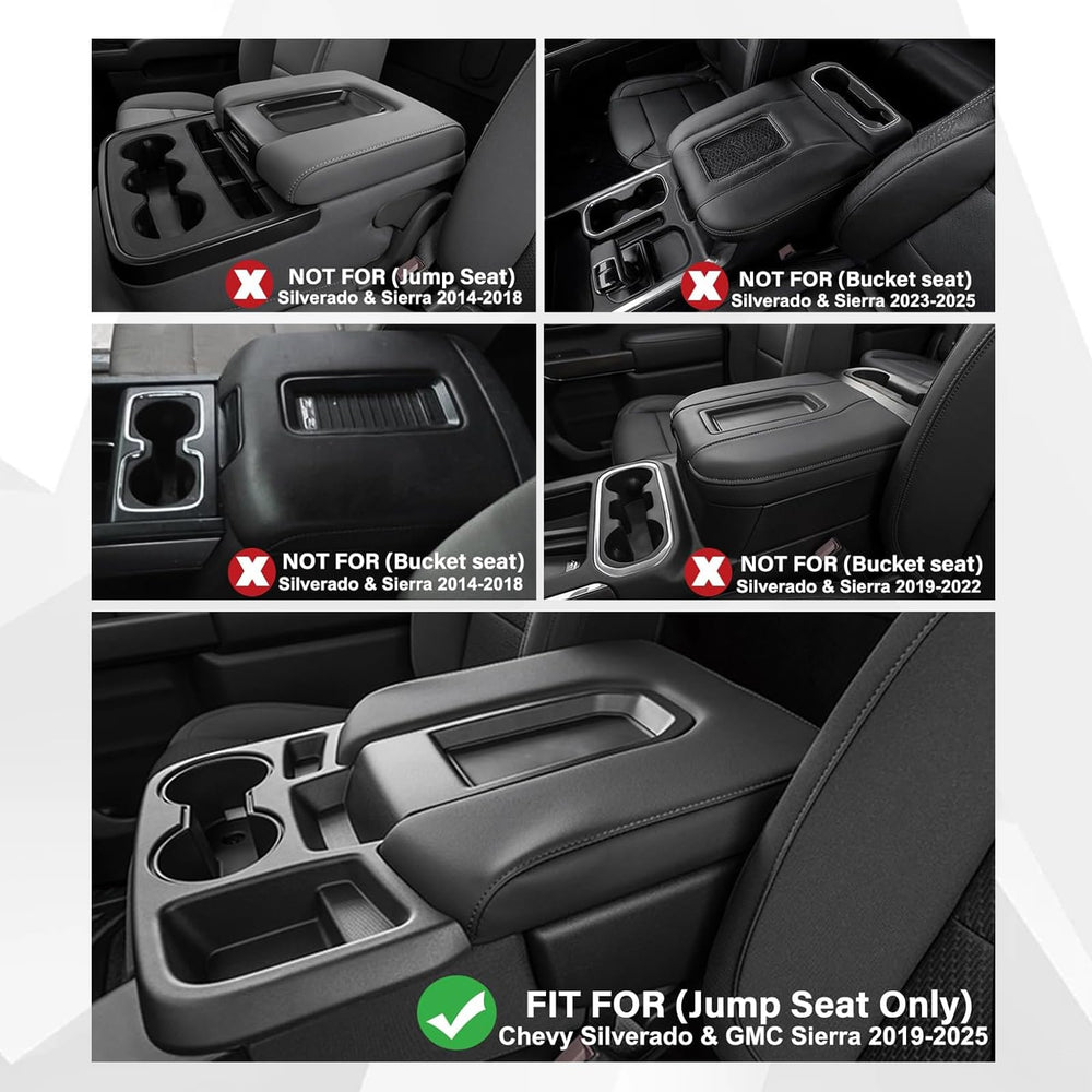 Ryansunoro central console organizer for GMC Sierra 1500 keeps tools tidy.