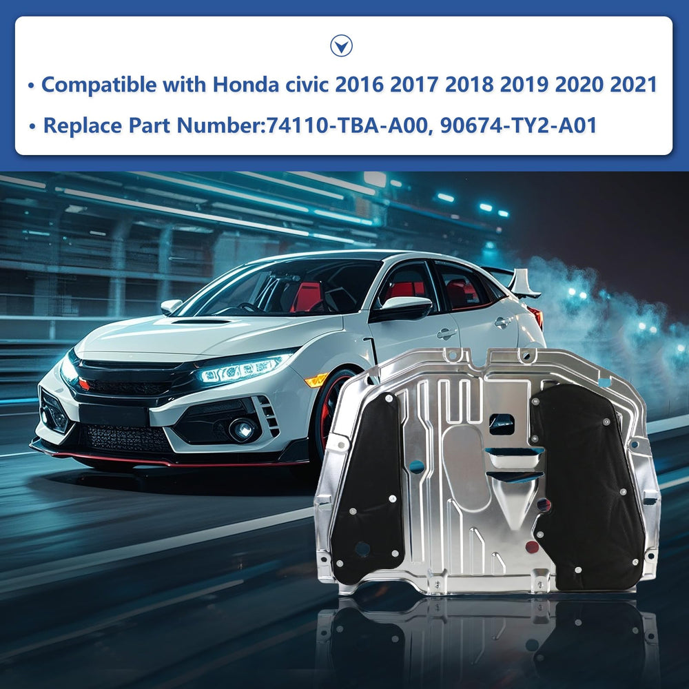 Ryansunoro corrosion-resistant engine guard protects engine bay from road debris