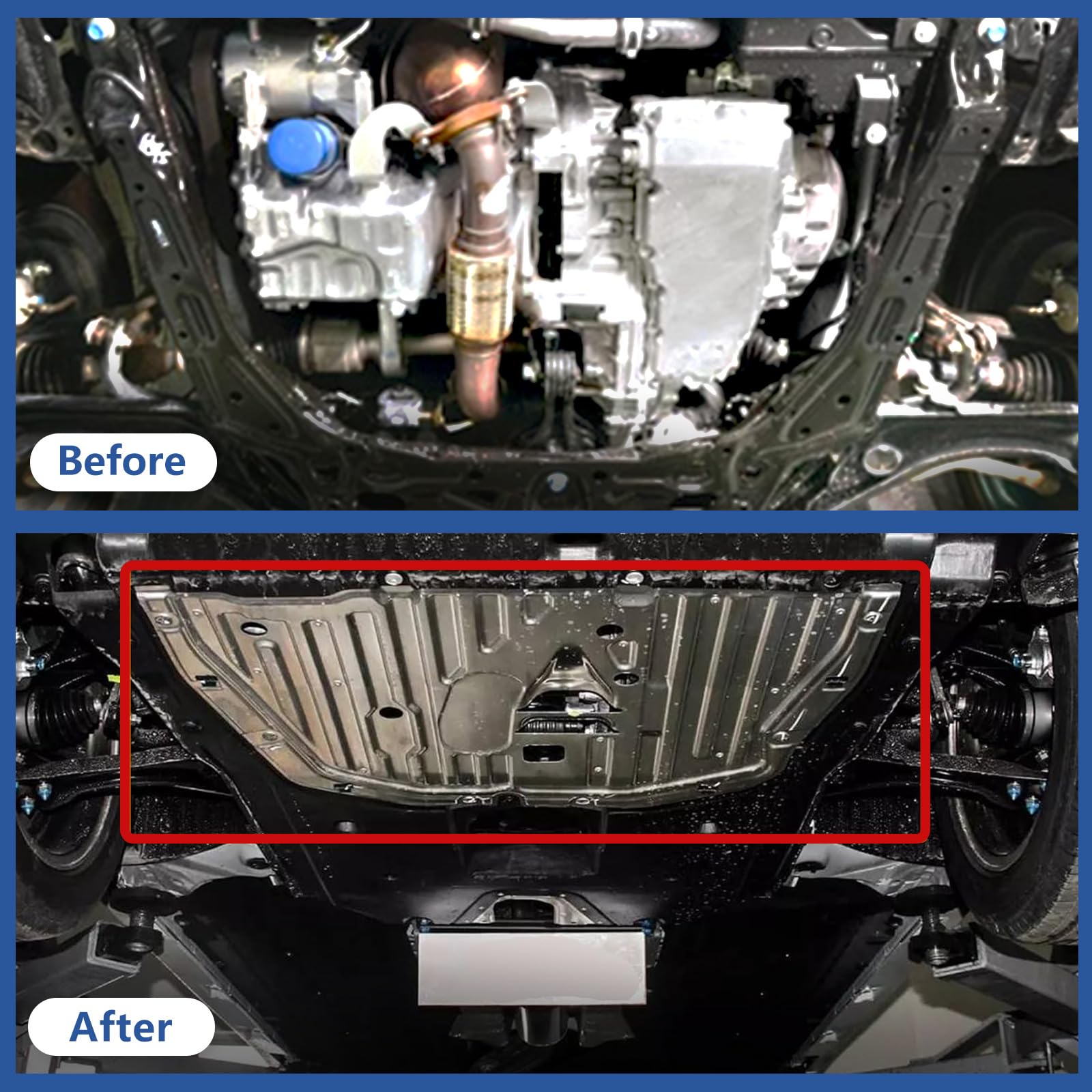 Ryansunoro front-engine cover-assembly ensures precise Civic fit