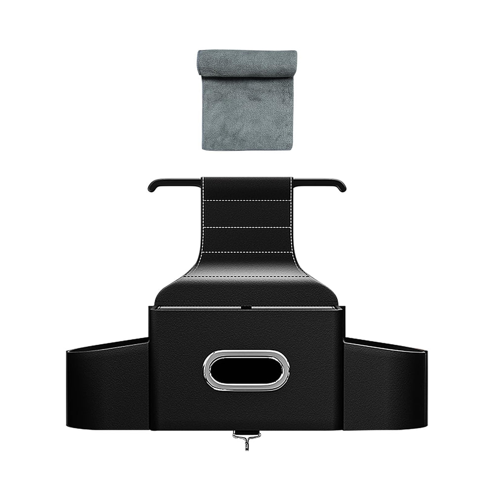 RYCELYSIAN black interior view shows sleek organizer for modern cars