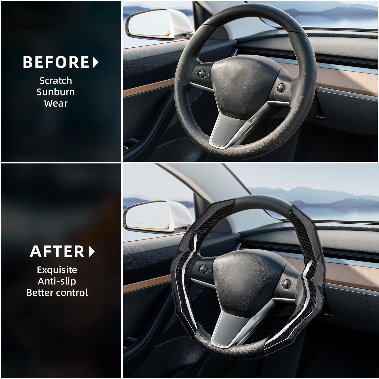RYCELYSIAN easy-clean durable material resists wear