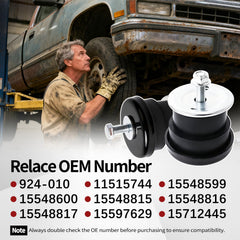 RydSuns body mount kit closeup highlights wear-resistant bushings for durability.
