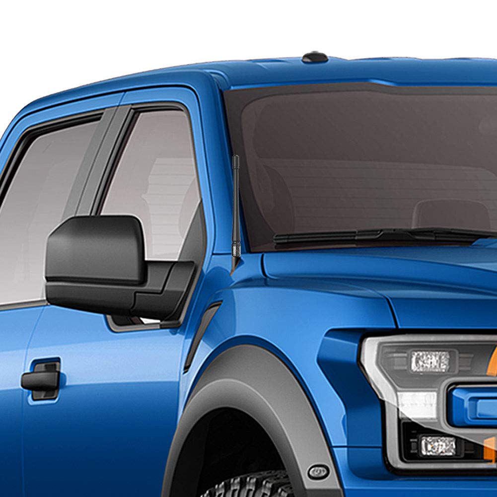 Rydonair weather-resistant rubber exterior protects antenna in rain and dust.