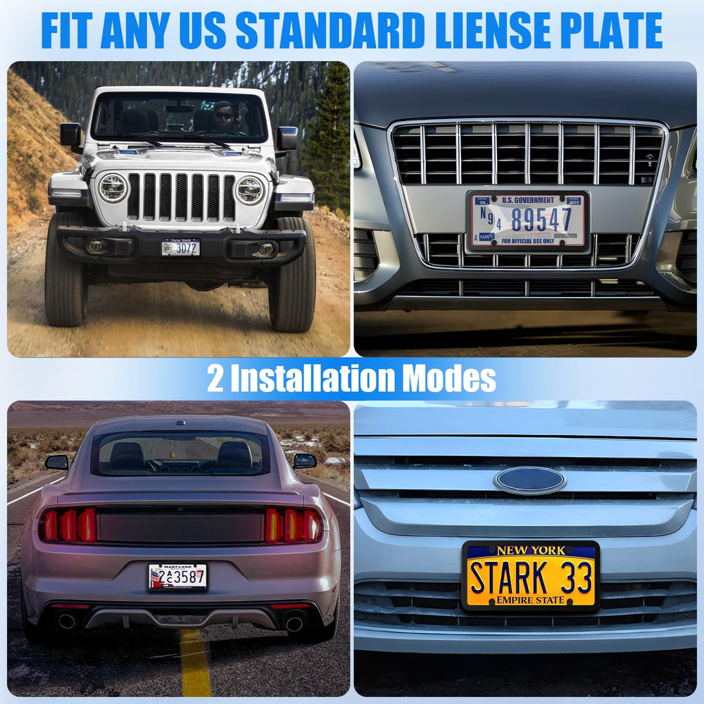 RYHYC easy installation for upgrading front or rear plates in minutes.