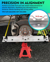 Rynharta secure measuring slots keep the tape head stable during readings.