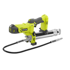 RYOBI 18V Grease Gun P3410 LED light improves visibility during lubrication tasks.