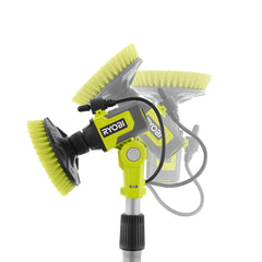 RYOBI PCL1701B 6-inch brush targets tile, fiberglass, and siding with ease.