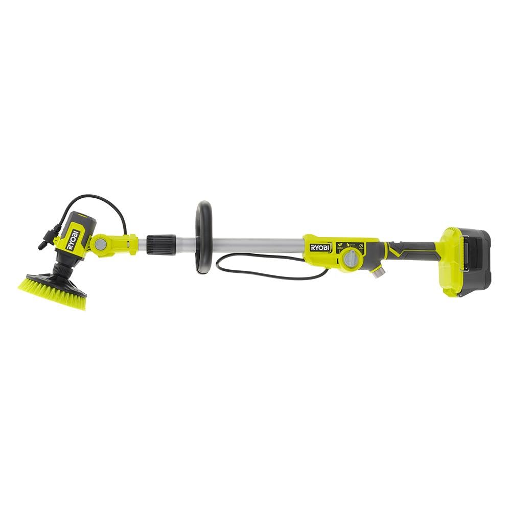 RYOBI PCL1701B telescoping pole extends to 51 inches for hard-to-reach areas.