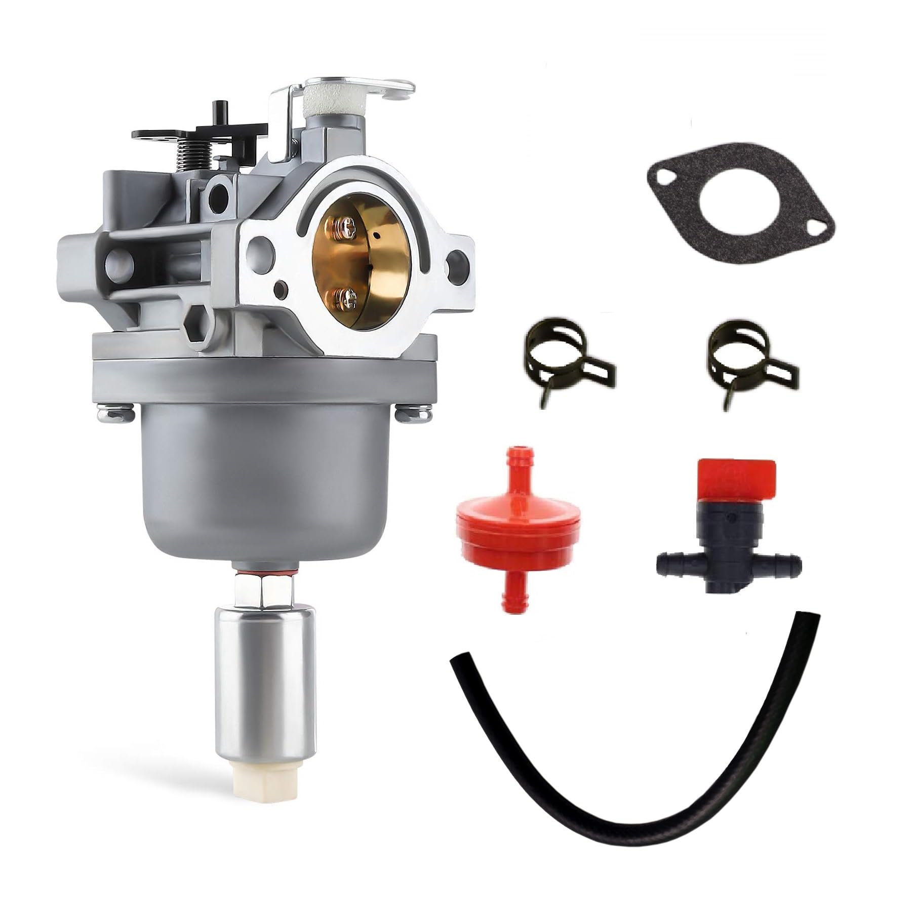 RYTIME carburetor for Briggs 591731 assembly improves compatibility.