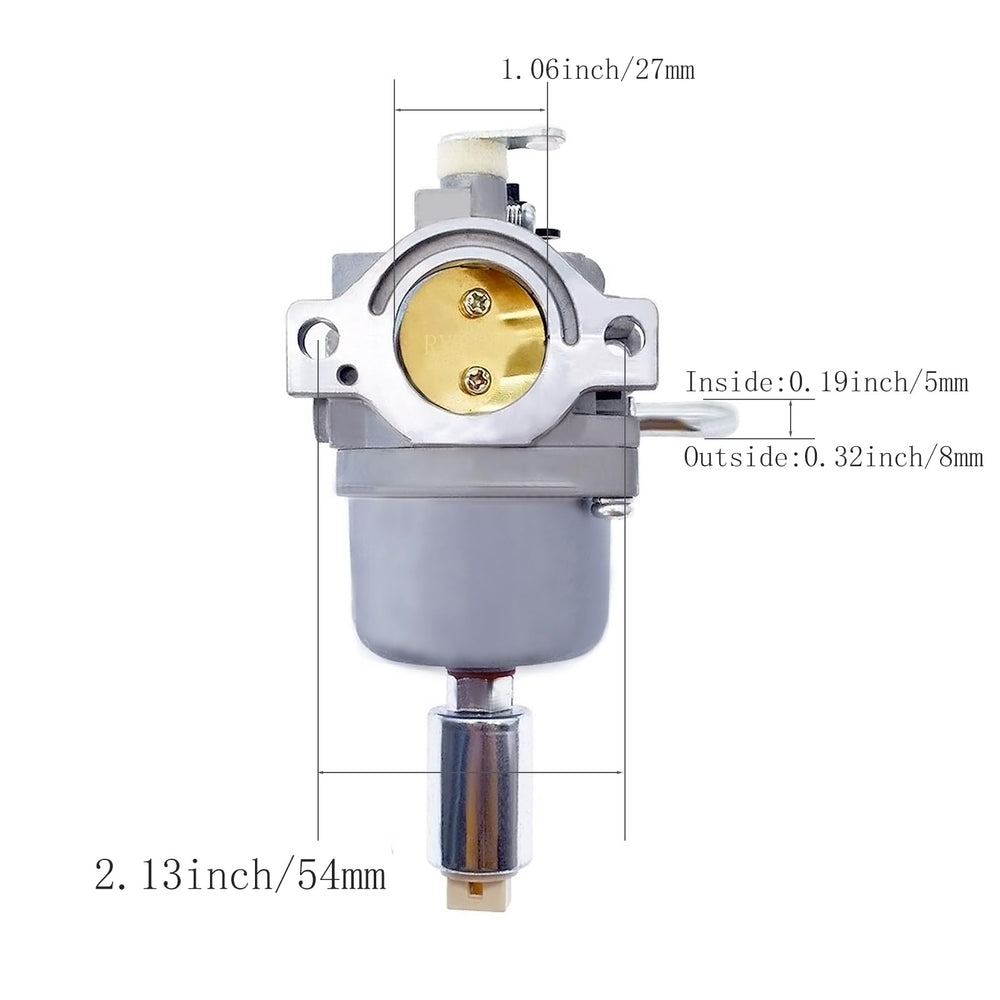 RYTIME Nikki 21B000 compatible carburetor installation view.