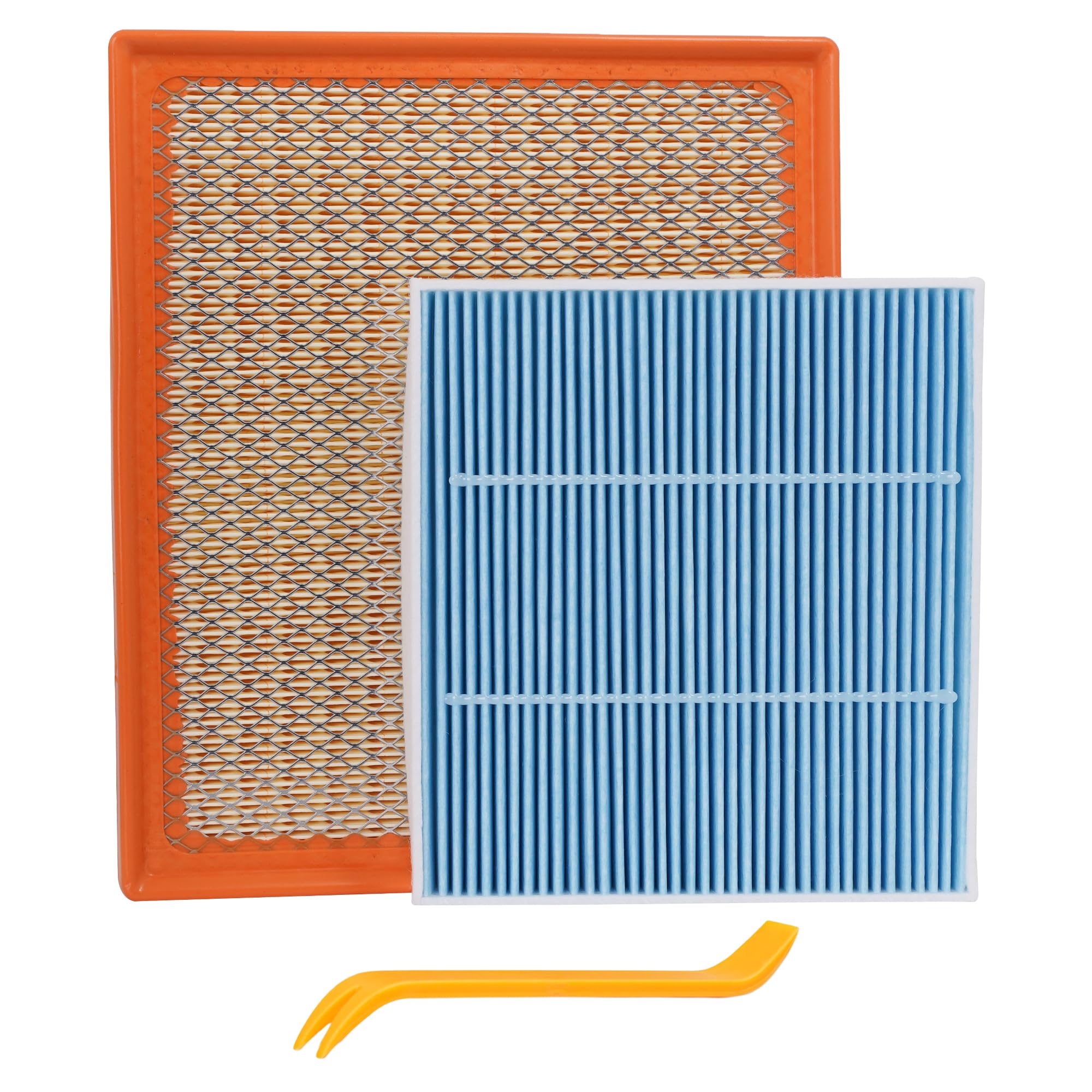 Ryvclim engine air filter pack front view protects intake and improves filtration