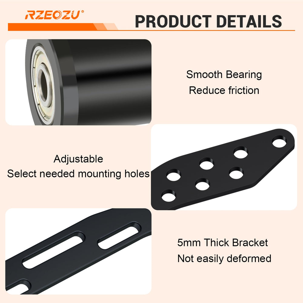 RZEOZU compatibility list image for Baja, Motovox, Mega Moto mini bikes