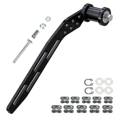 RZEOZU universal mini bike chain tensioner bracket with roller for smooth tensioning