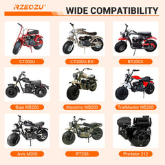 RZEOZU 420 chain 90 links extends drivetrain reach