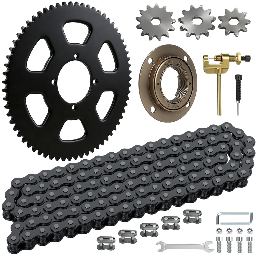 RZEOZU 65T sprocket front view with 54 mm bore for Razor compatibility and smooth gear engagement