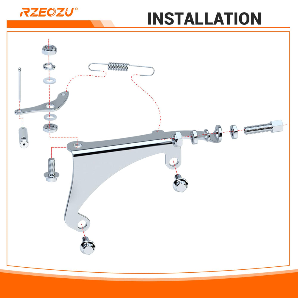 RZEOZU bracket mounted on Predator 212 for precise throttle adjustment
