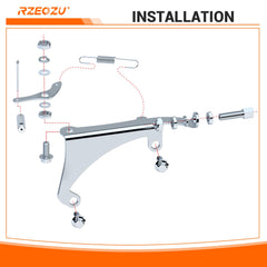 RZEOZU bracket mounted on Predator 212 for precise throttle adjustment