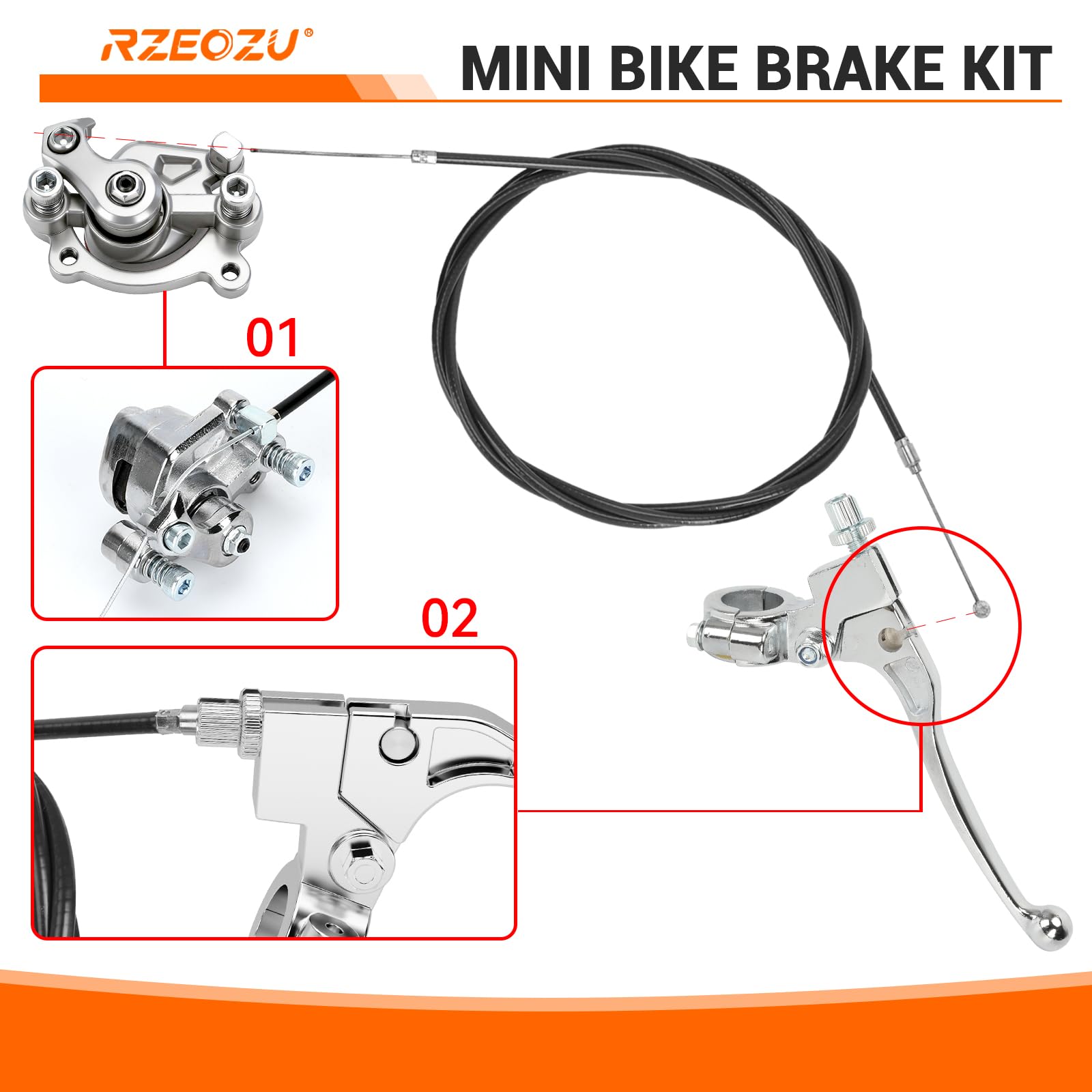 RZEOZU rotor uses heat-dissipation design to reduce fade