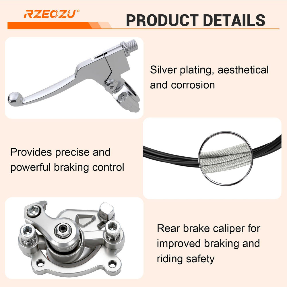 RZEOZU 51mm caliper mounting hole for secure fit