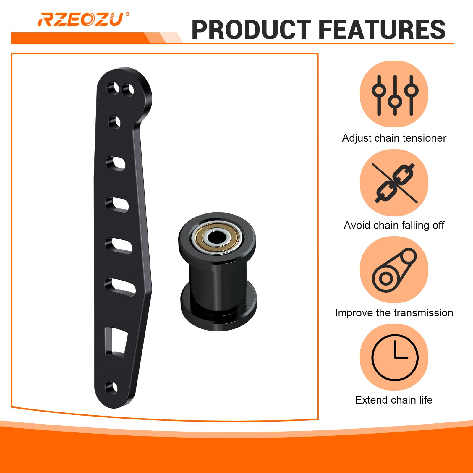 RZEOZU clutch alignment check ensures straight chain path