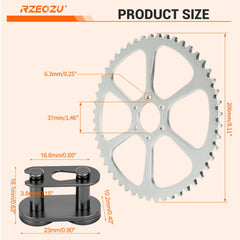 RZEOZU CT100U compatibility for Coleman mini bikes enables easy upgrades