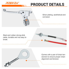 RZEOZU compatibility with Coleman Baja MB165/MB200 mini bikes