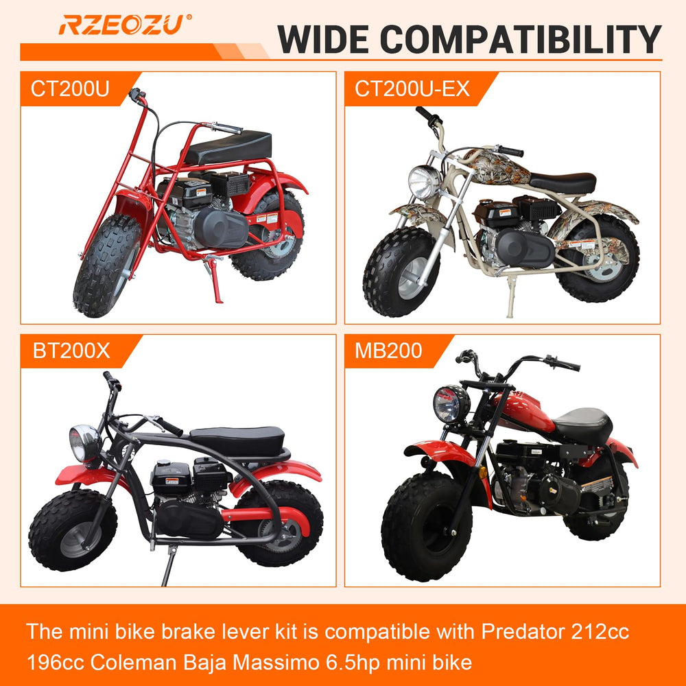 RZEOZU compatibility with Predator 212cc mini bikes and 196cc variants