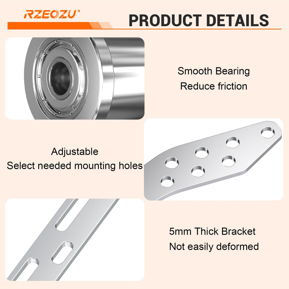 RZEOZU CT200U-EX compatibility image highlights broad mini bike support.