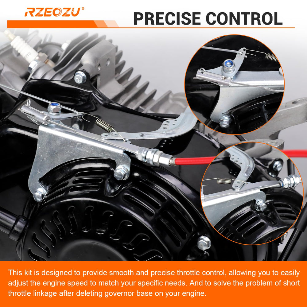 RZEOZU governor-delete linkage for direct throttle control