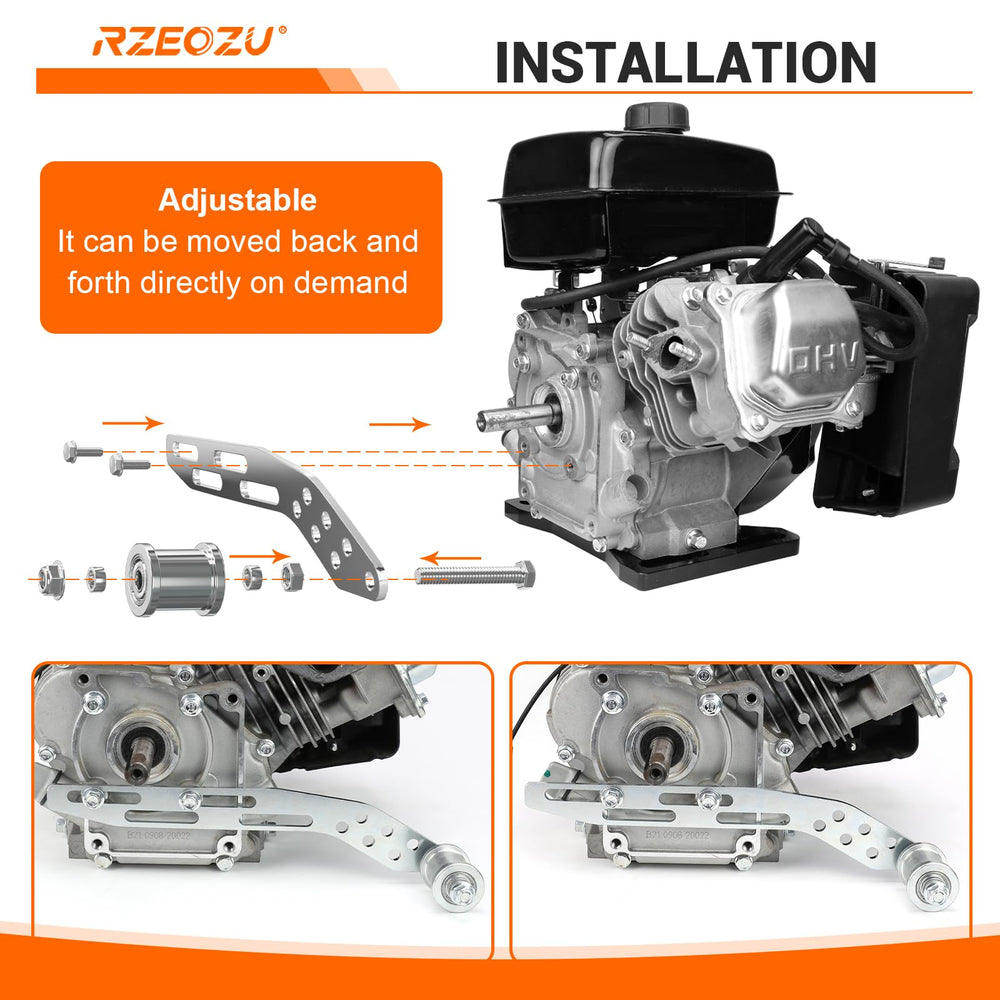 RZEOZU mounting bracket image demonstrating easy bracket installation.