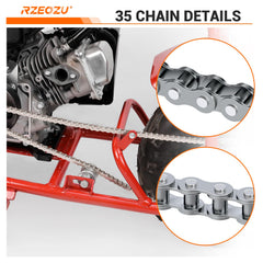 RZEOZU master links extra pack for quick, secure repairs.