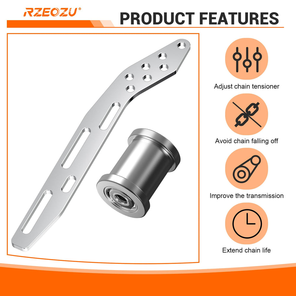 RZEOZU Mini bike compatibility chart image for various engine sizes.