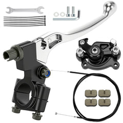 RZEOZU mini bike brake lever kit with rear caliper for minibike upgrades