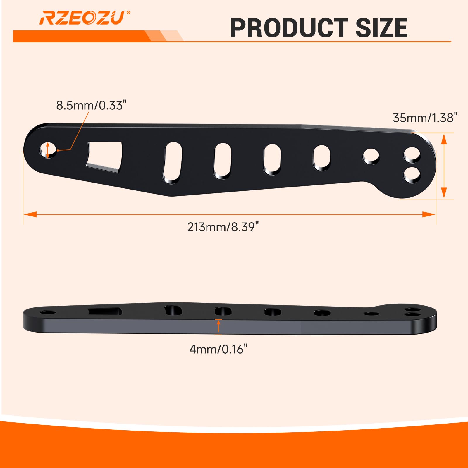 RZEOZU note prevents using jackshaft or torque converter kits